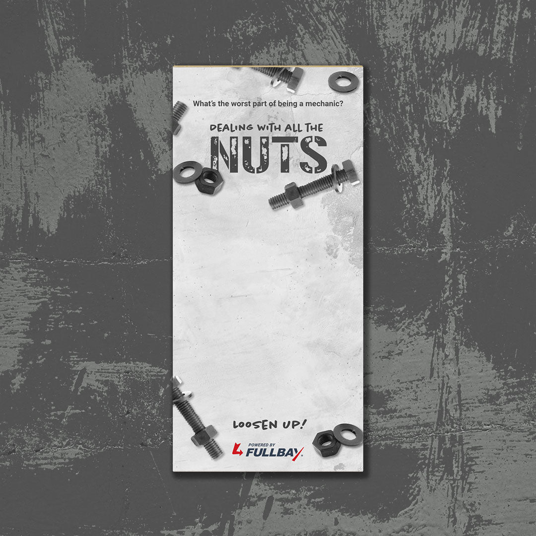 Magnetic Notepad: Nuts