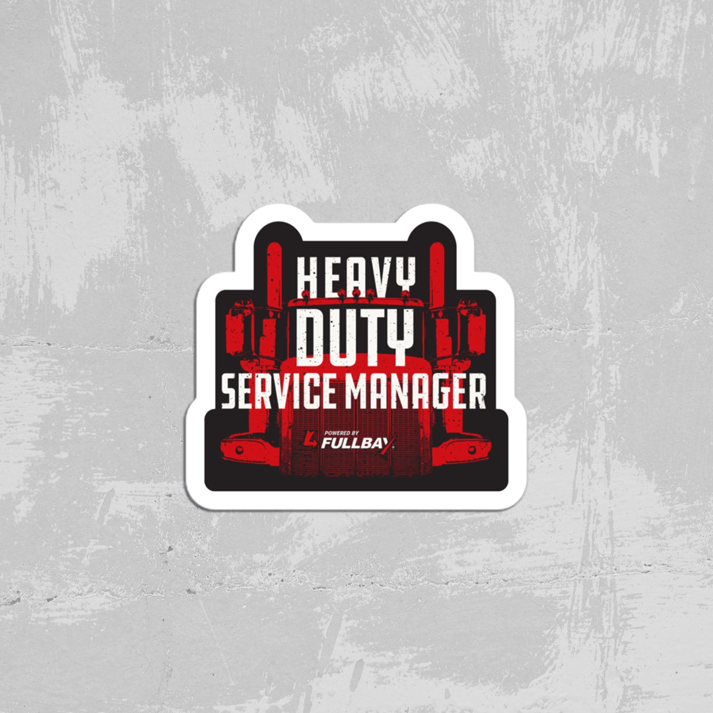 Service Manager Sticker