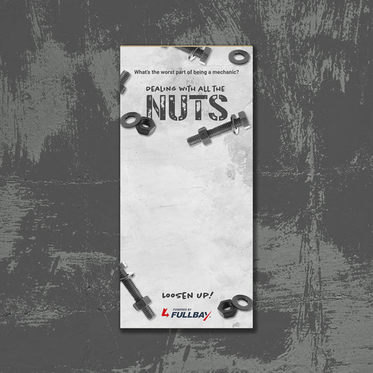 Magnetic Notepad: Nuts