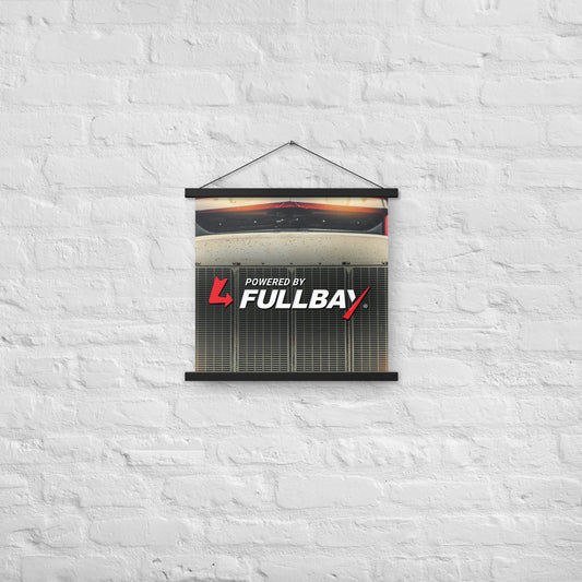 Fullbay Truck Grille Poster with Hanger